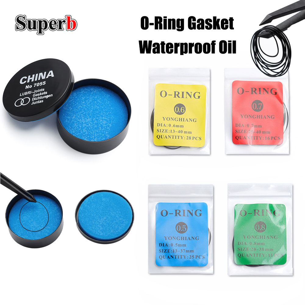 Watch Lubricant Oil - Guarnizione O-Ring Impermeabile per Fondello Orologio,