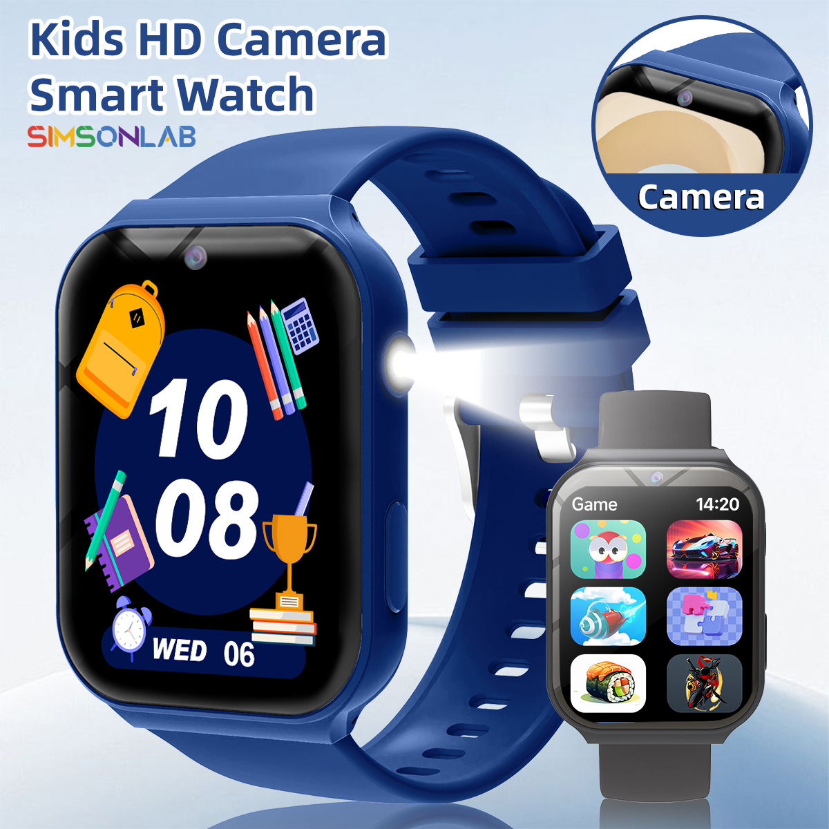Smartwatch Watches For Boys - Smartwatch 2026 per Bambini con Telecamera