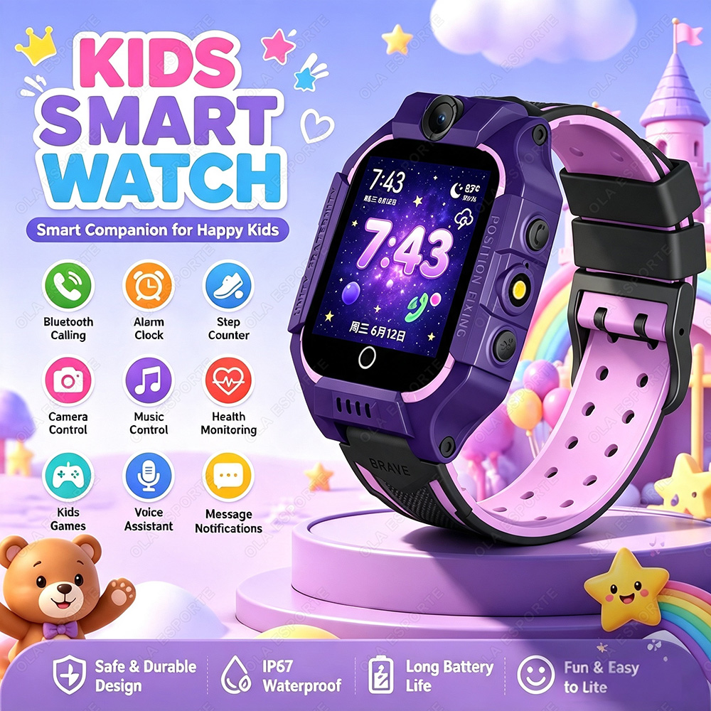 Smartwatch Watches Gift For Boys - 2027 Nuovo Smartwatch per Bambini 2G