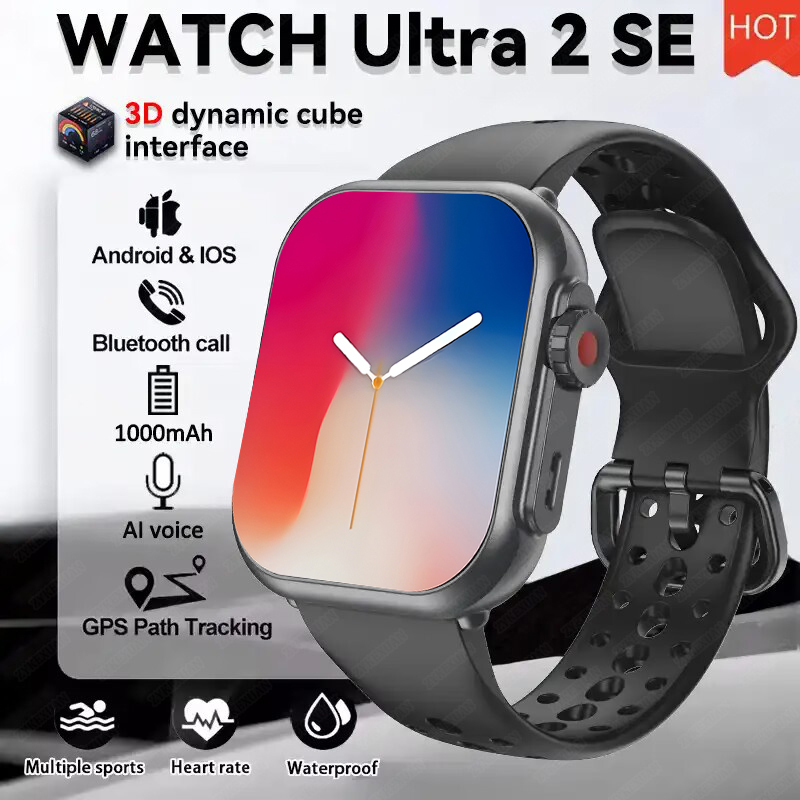 Smartwatch Watches For Women With Gps - Orologio Ultra K62 Uomo Donna 1000mAh