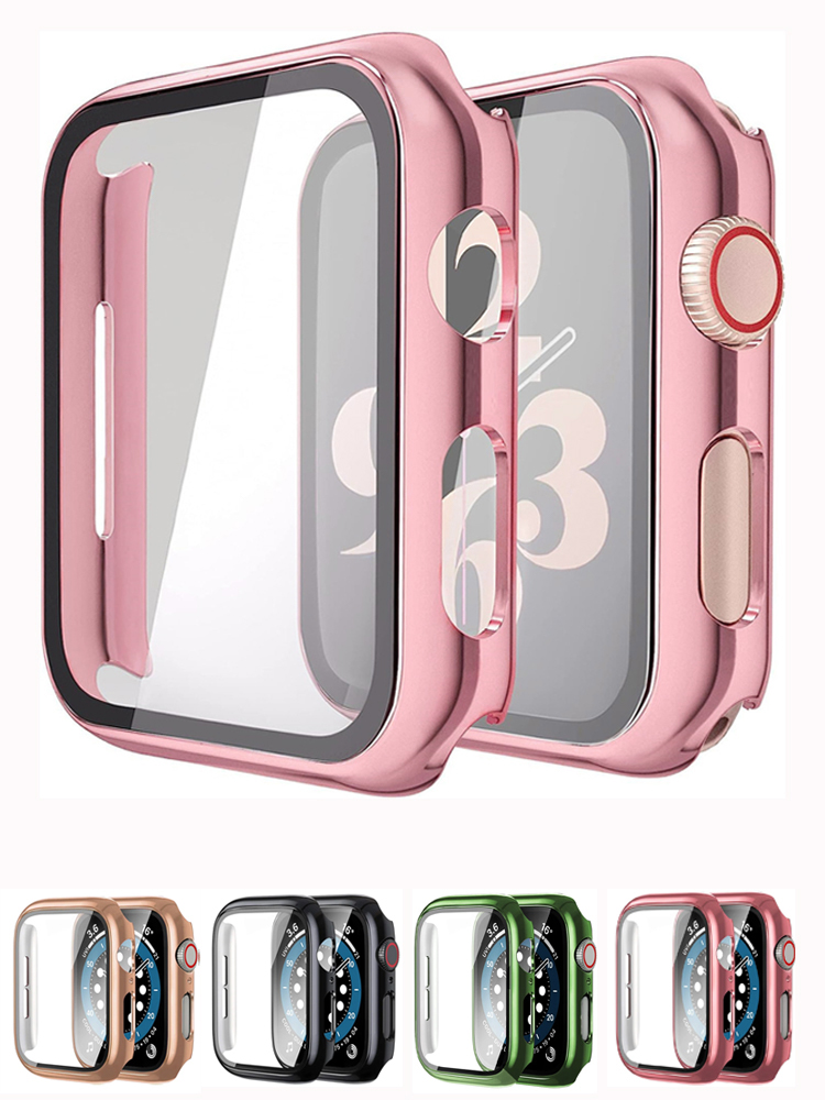 Smartwatch Iphone Watches For Women - Vetro + custodia per cinturino Apple