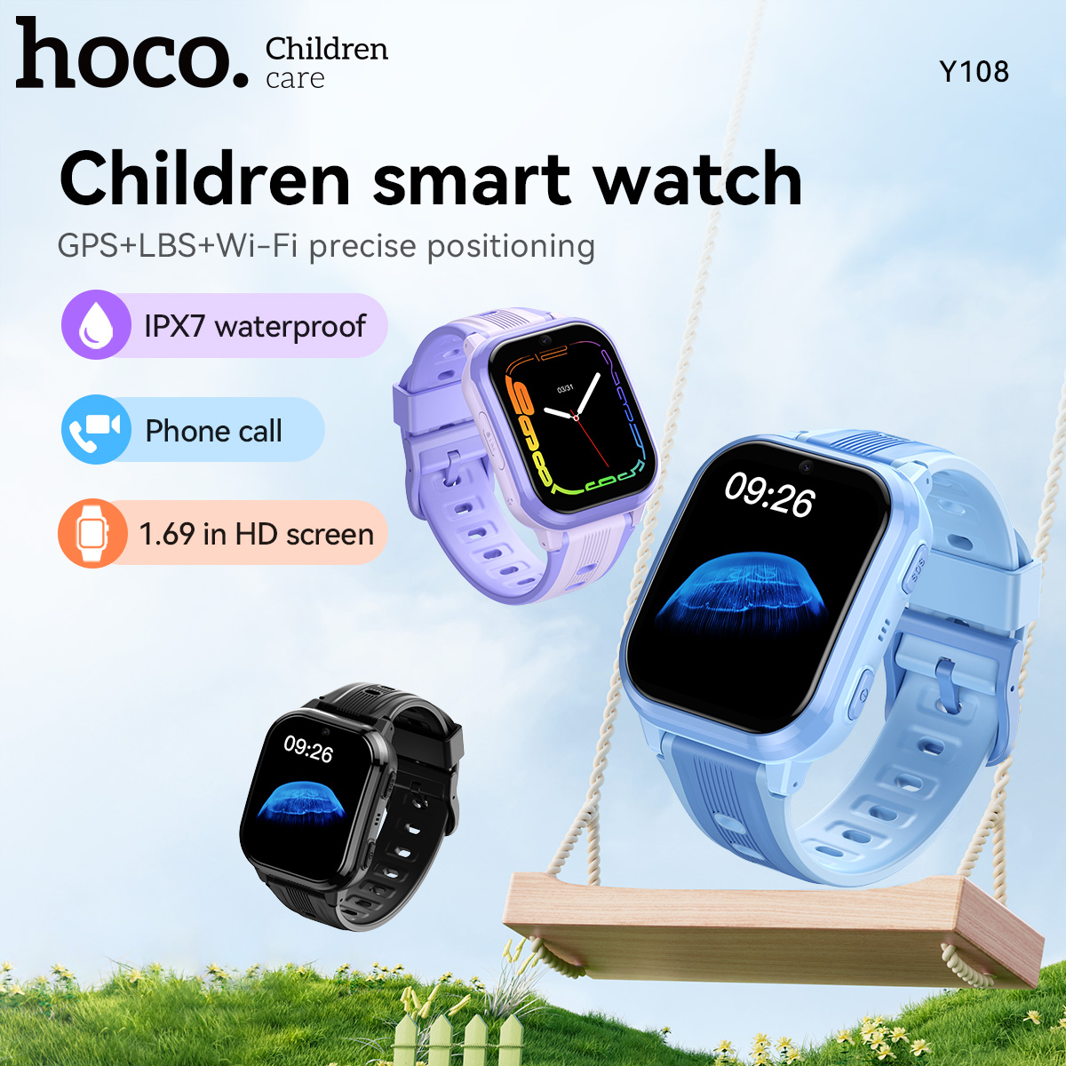 Smartwatch Watches For Boys - HOCO Y108 Smartwatch per bambini con