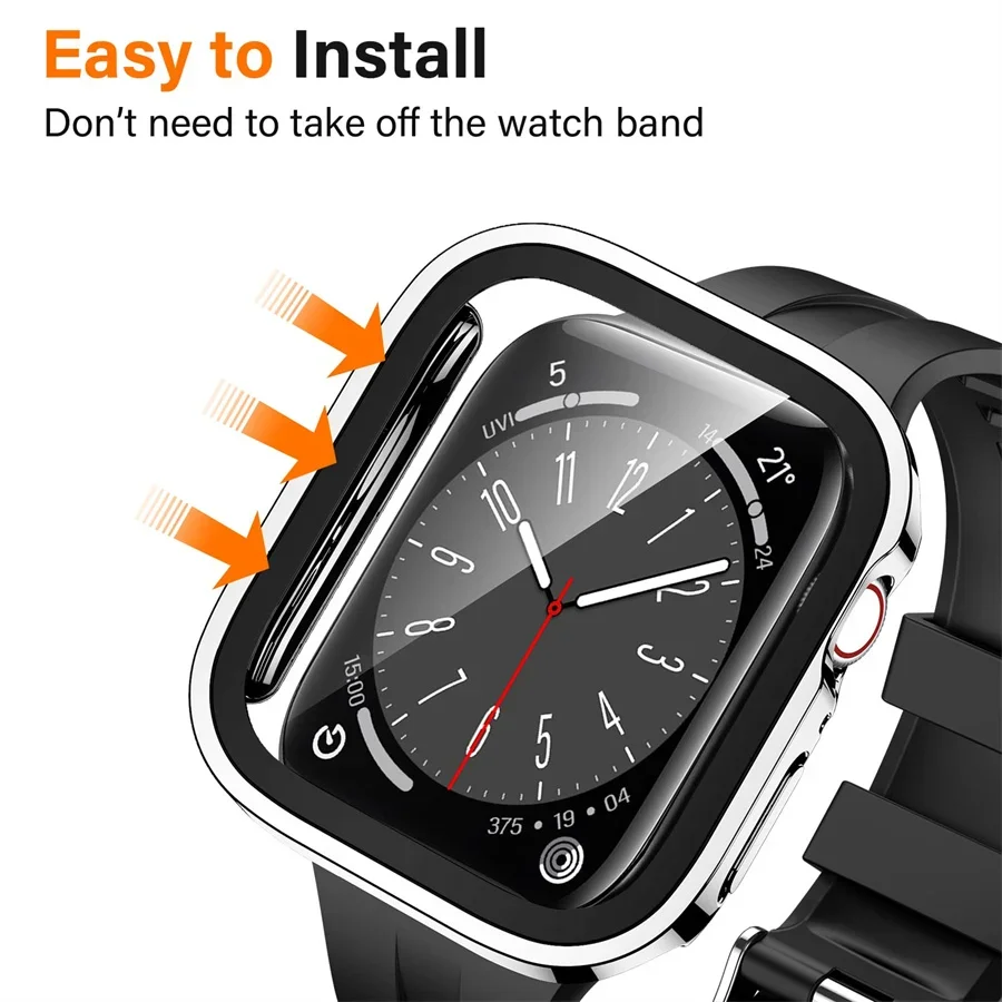Vetro + copertura per custodia - Smartwatch Iphone Watches For Women recensione e prezzo