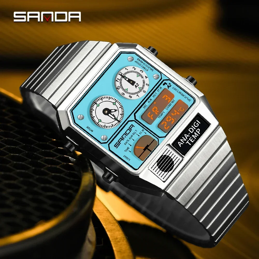 SANDA 3192 Orologio Unisex all - Vintage Digital Watch recensione e prezzo