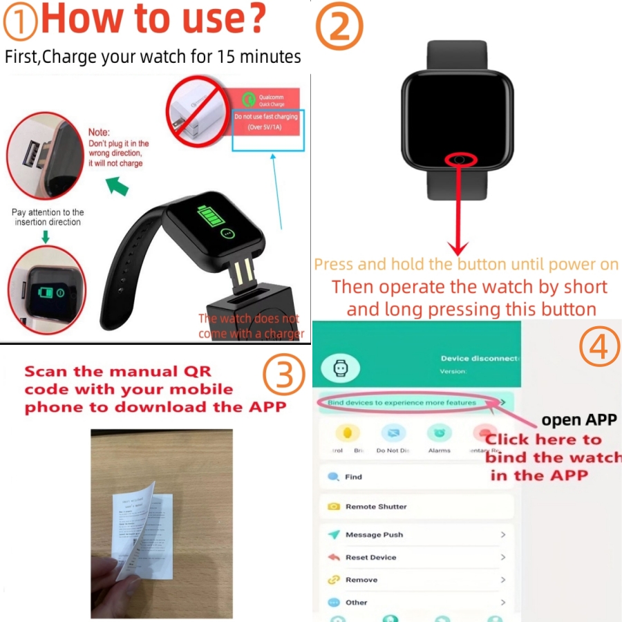 Smart Watch messaggio ricorda  - Smartwatch Watches For Boys recensione e prezzo