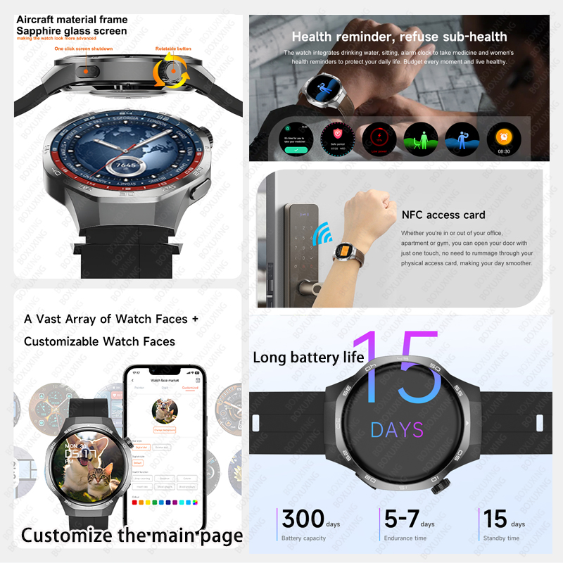 2026 Nuovo BOXUXING Orologio 5 - Smartwatch Watches For Women With Gps recensione e prezzo
