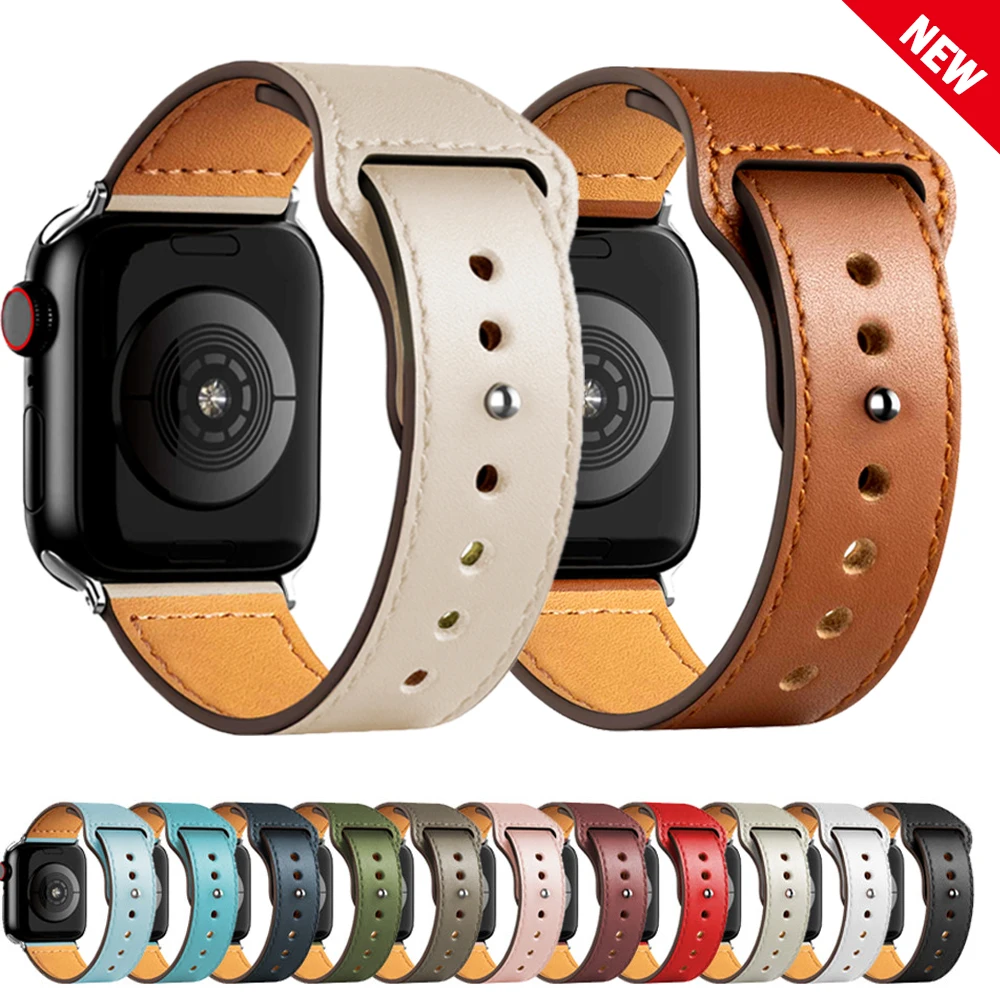 Cinturino in pelle per Apple w - Smartwatch Iphone Watches For Women recensione e prezzo